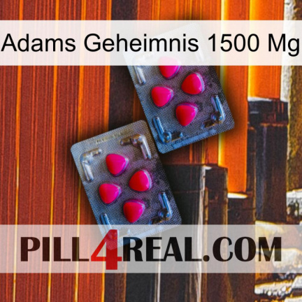 Adams Secret 1500 Mg 14